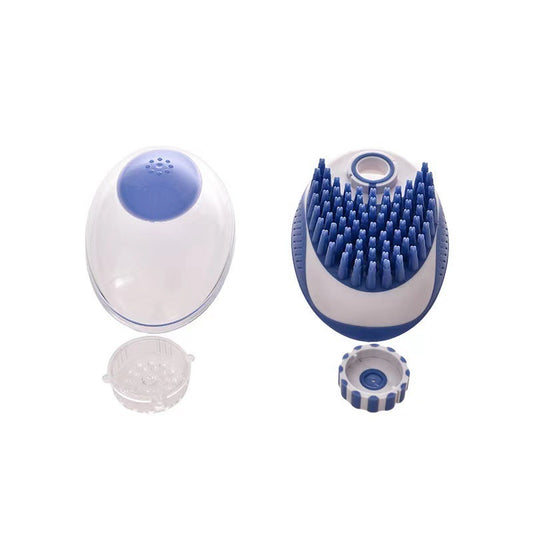 2-in-1 Bath Brush and Massage Comb: Convenient Pet Grooming Tool