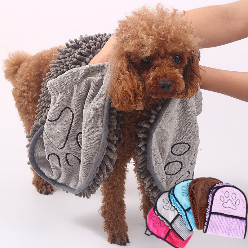 QuickDry Pet Towel: Super Absorbent Towel for Dogs and Cats