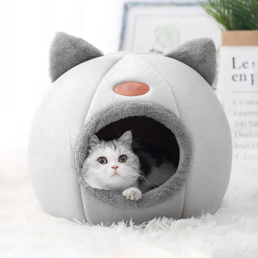 Cozy cat bed