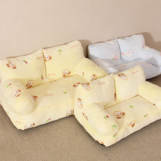 Bite Resistant Removable And Washable Dog Bed Sofa