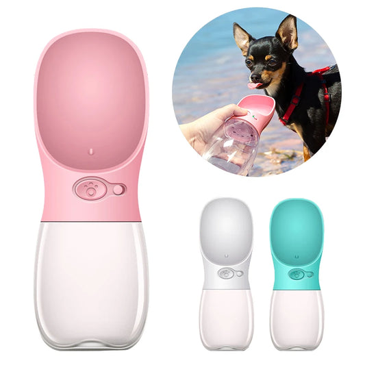 PawsOnTheGo: Convenient Portable Dog Water Bottle