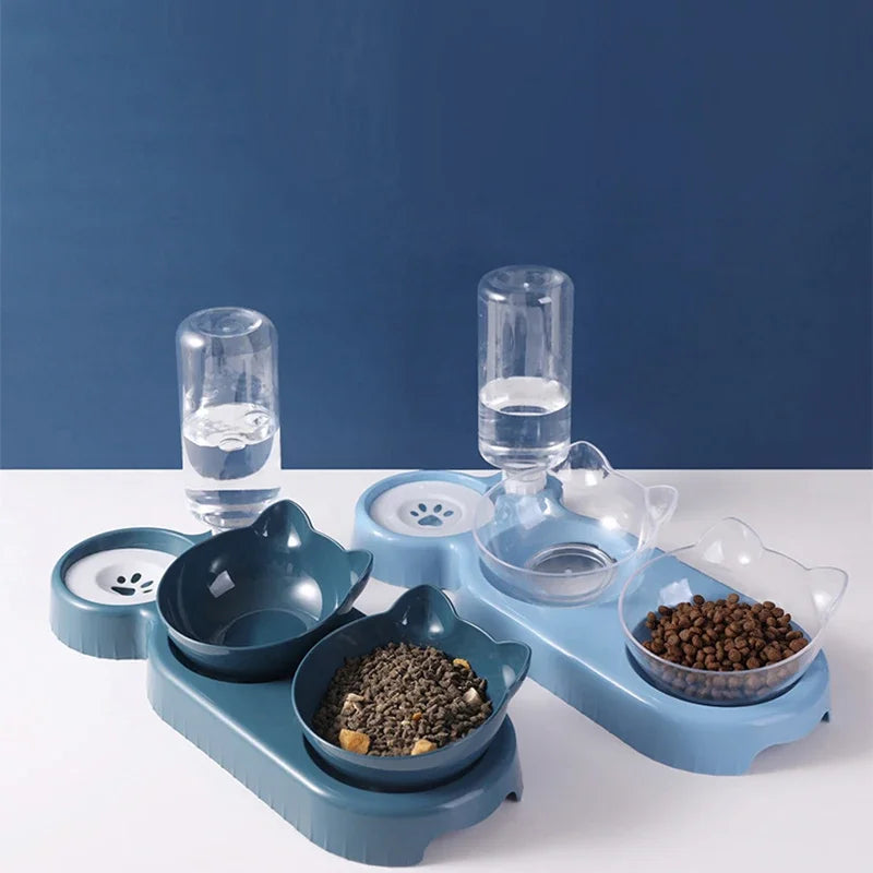 PawsRefresh: Pet Water Dispenser and Feeder in One Convenient Unit