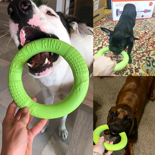 Tug & Toss: Durable Ring Toy for Dogs