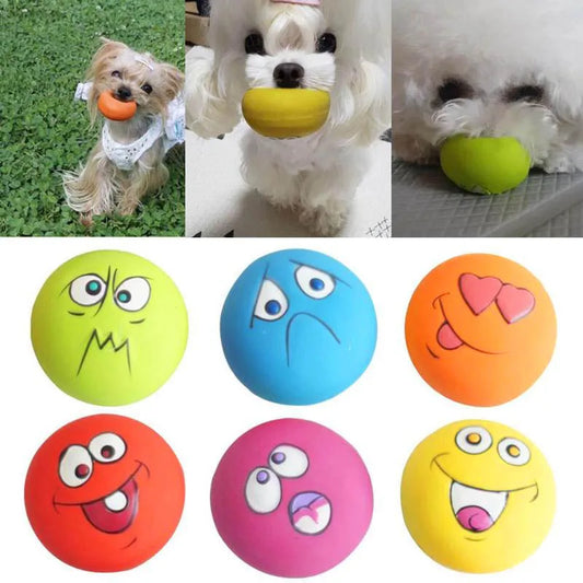 SqueakyFetch: Rubber Dog Squeaky Ball for Interactive Play
