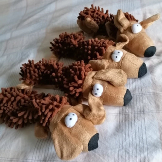 SnugglePal: Soft Plush Animal Shape Toy for Furry Friends