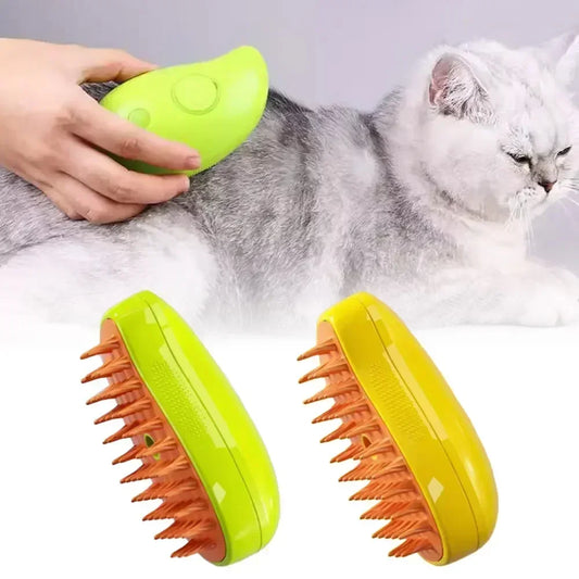 Cat steam brush
